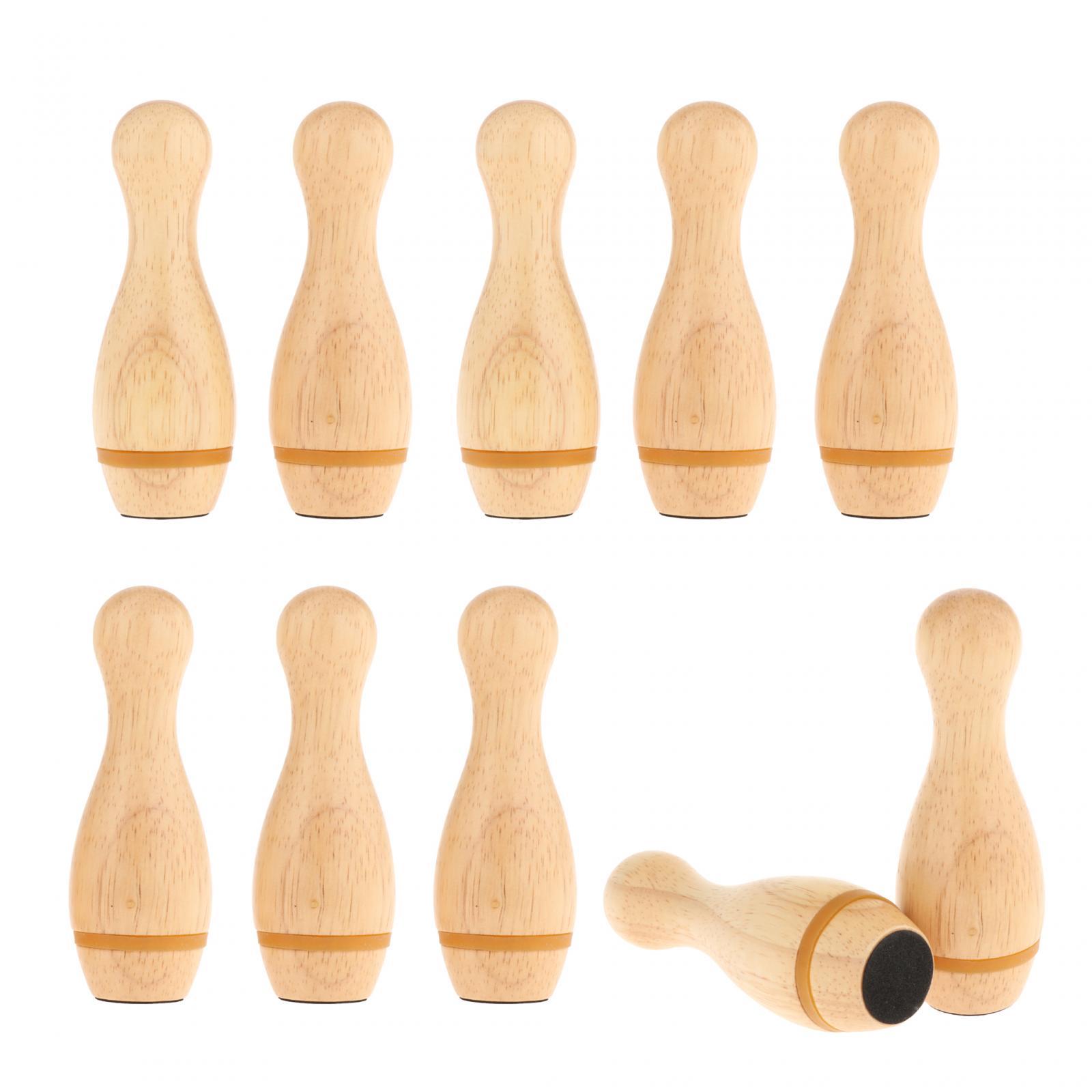 10 Pieces Shuffleboard Bowling Pin Bowling Toy for Children Garden Lawn 10 Pieces Shuffleboard Bowling Pin Bowling Toy for Children Garden Lawn