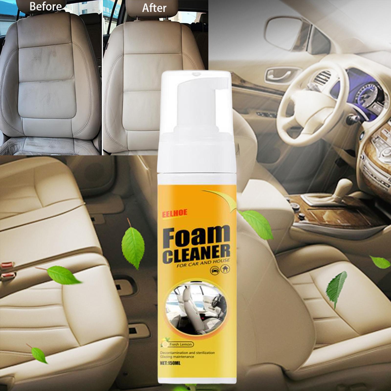 Foam Cleaner Spray Deep Cleaning Household Multi Purpose Cleaning Foam Spray 150ml Fits for Car Interior Home Tools House Car
