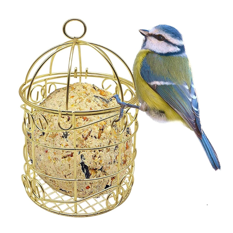 Title 2, new Outdoor Hanging Bird Feeder Iron Wire Wild ...