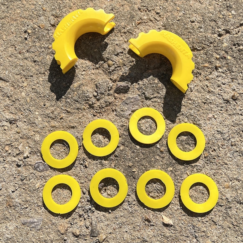 D-Ring-Schäkel-Isolierscheiben-Set, Anhänger-Stoßstangenschutz für 3/4 5/8 Off-Road – Detail 4