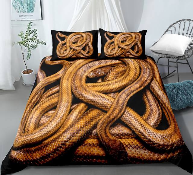 Snake shop bed sheet