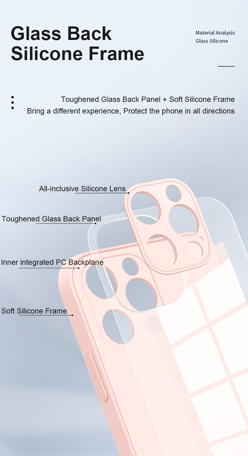 Tempered Glass Phone Case For iPhone 13 12 Mini 11 Pro XS Max SE 2020 XR X 8 7 6s 6 Plus Luxury Cover Soft Silicone Frame Case cheap iphone 13 mini case