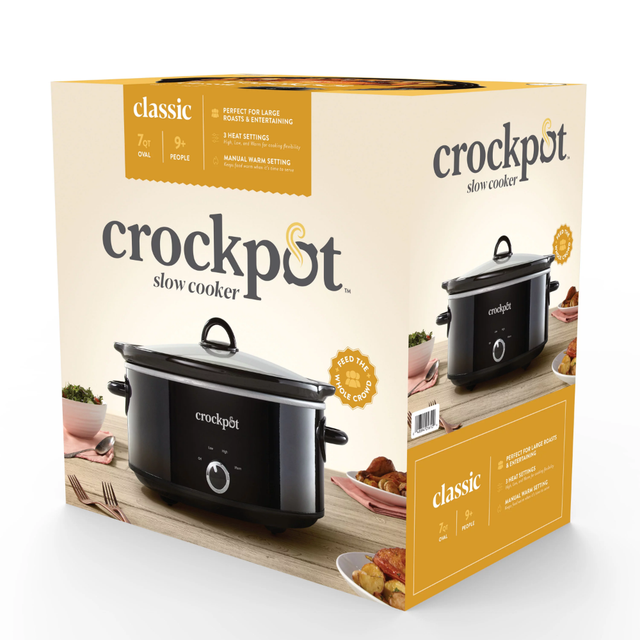 Crockpot Design Series 3-Quart Manual Slow Cooker, Copper - AliExpress