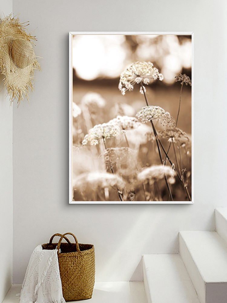 Description Picture 3 of item5D DIY Diamond Painting Scenery Wheat Tree Autumn Season Full Drill Square Diamond Embroidery Cross Stitch Home Decoration