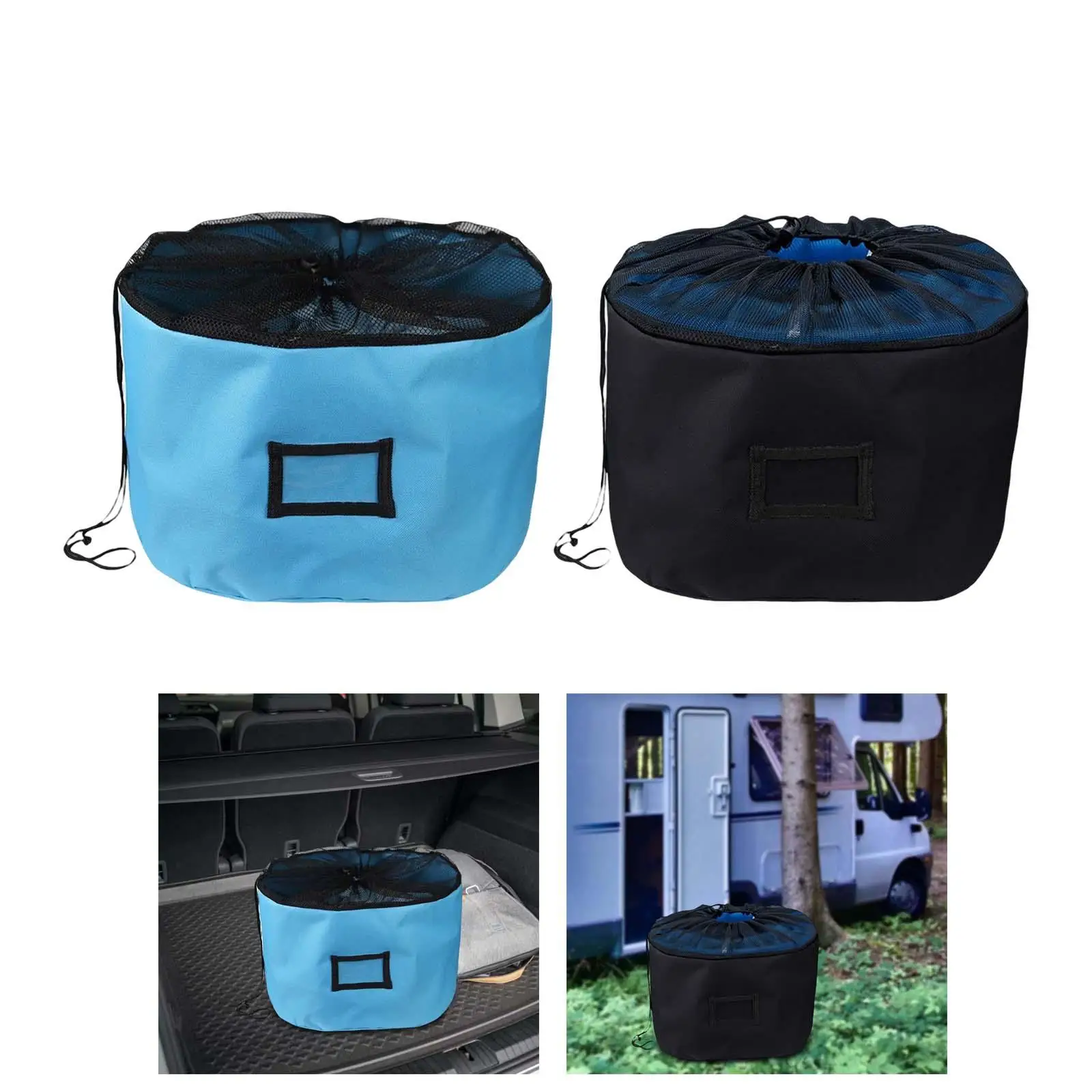 RV Hose Storage Bag for Accessories RV Water Pipe High Pressure Barrel