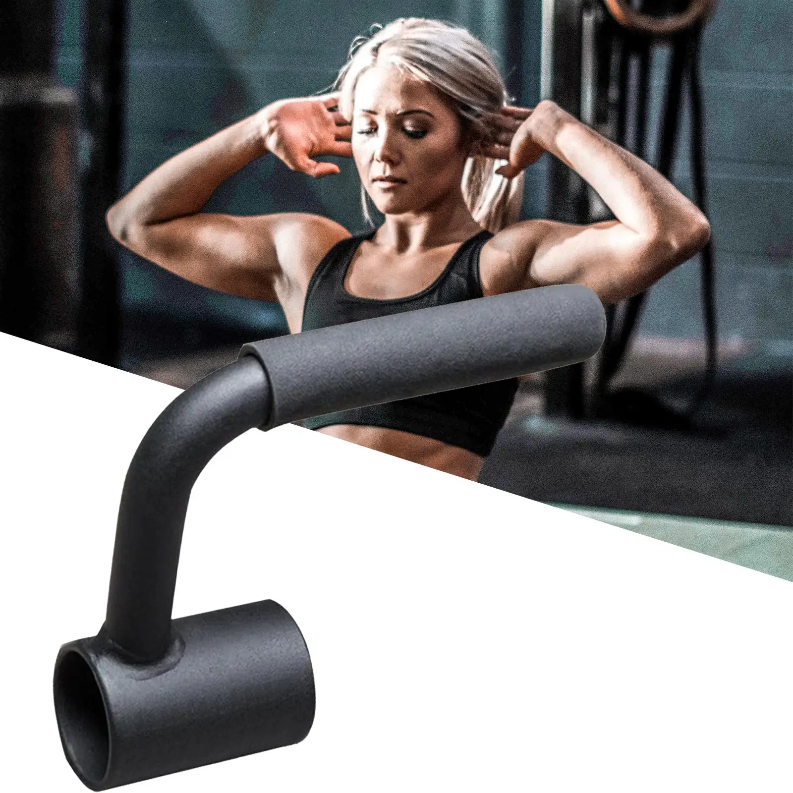 Portable T Bar Row Attachment Barbell Attachment Easy to Install Barbell Barrel Rack for Workout Strength Training Equipment