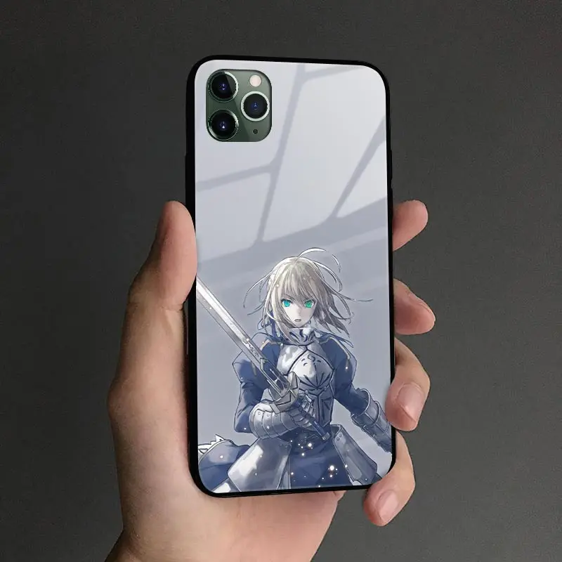 Fate Anime Jeanne D Arc Ruler Tempered Glass Phone Case Cover Shell for iPhone SE 6s 7 8 Plus X XR XS 11 12 13 Mini Pro Max iphone 13 pro cases