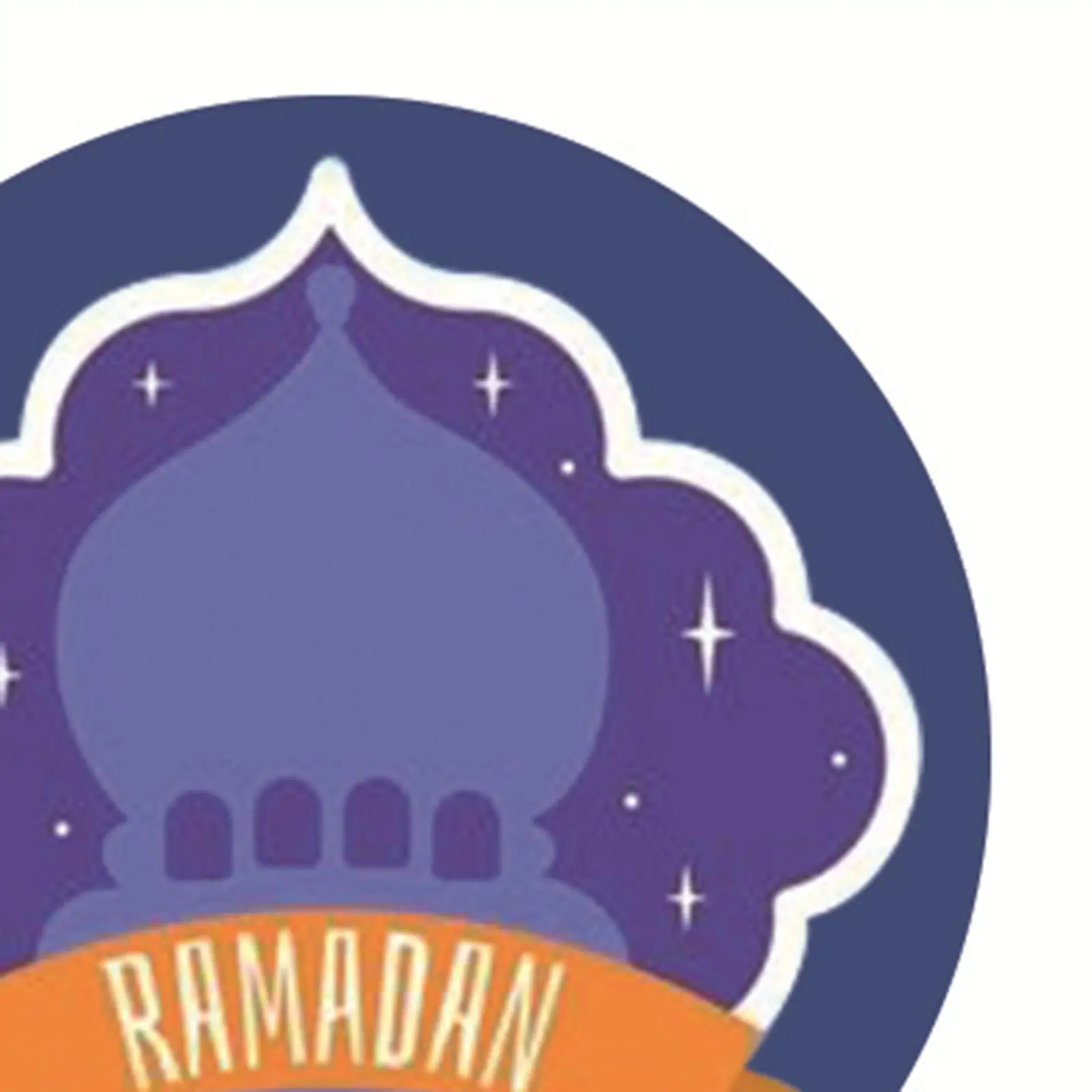 Ramadan Stickers Baking Stickers Diary Stickers Tags Gifts Wrapping Stickers Eid Mubarak Stickers for Party Banquet Letters