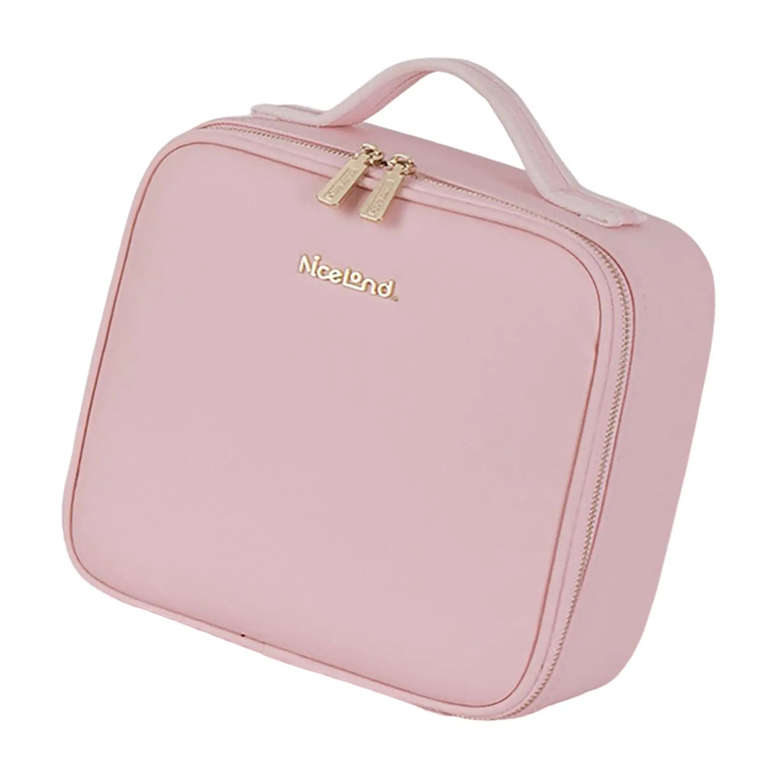 Makeup Case with Adjustable Brightness Storage Bag for Girls Gift