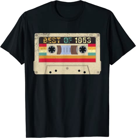 73. Geburtstagsdekorationen für Frauen, Best of 1953, 73. Geburtstag T-Shirt, Geschenke für 73-Jährige, Vintage 1953 Limited Edition Grafik-T-Shirt – Detail 8