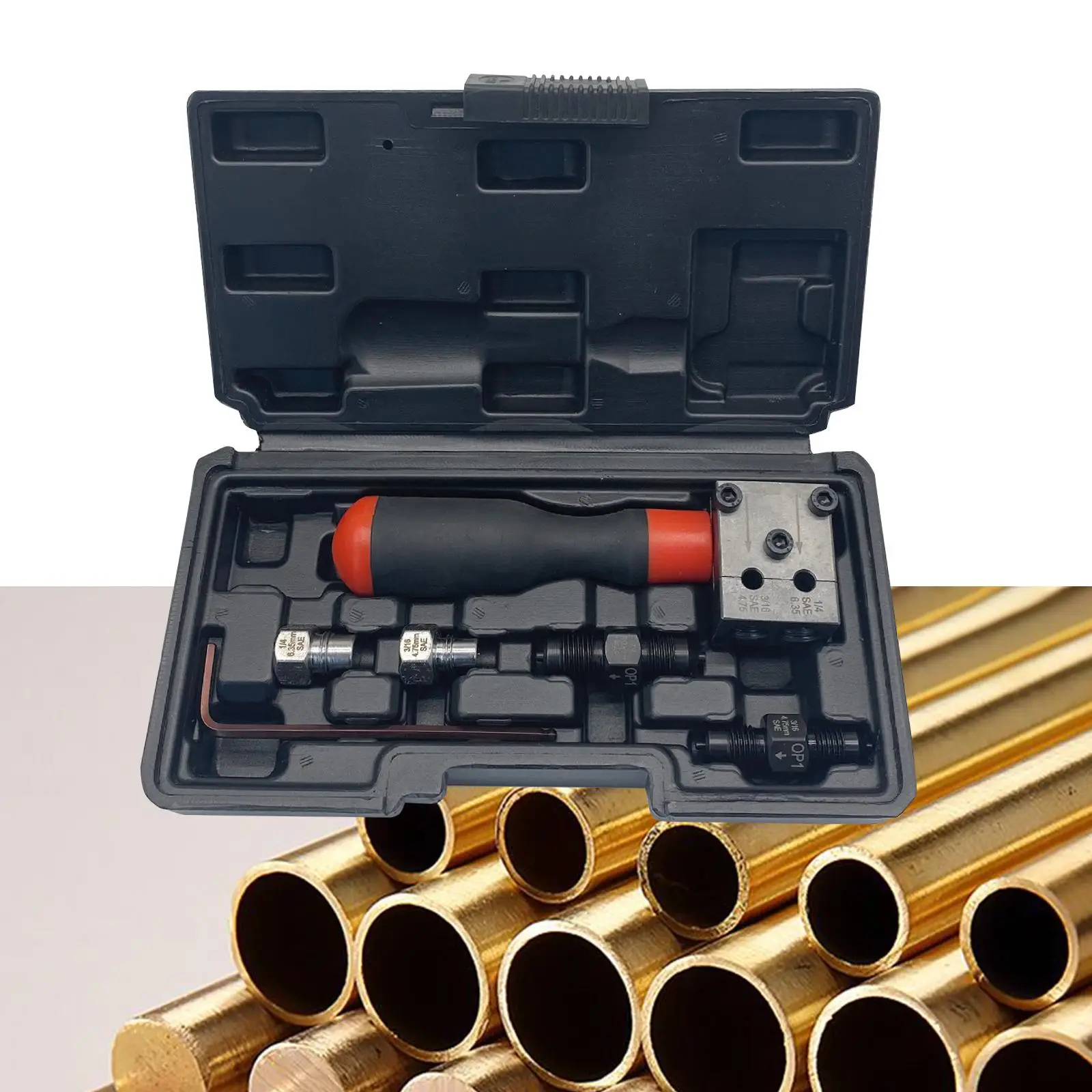 Multipurpose Copper Tube Flaring Tool Practical Professional Hand Tool Pipe Swaging Tool Auto Repair Accessories