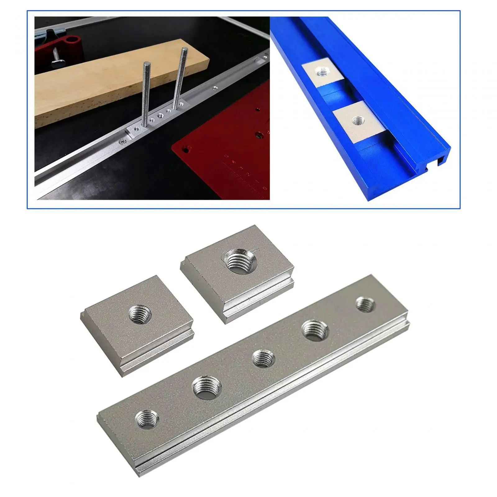 Aluminium Alloy Slot Miter Universal Perfect Sliding Action Use Jig and Fixture Bar Table Saw Gauge Rod