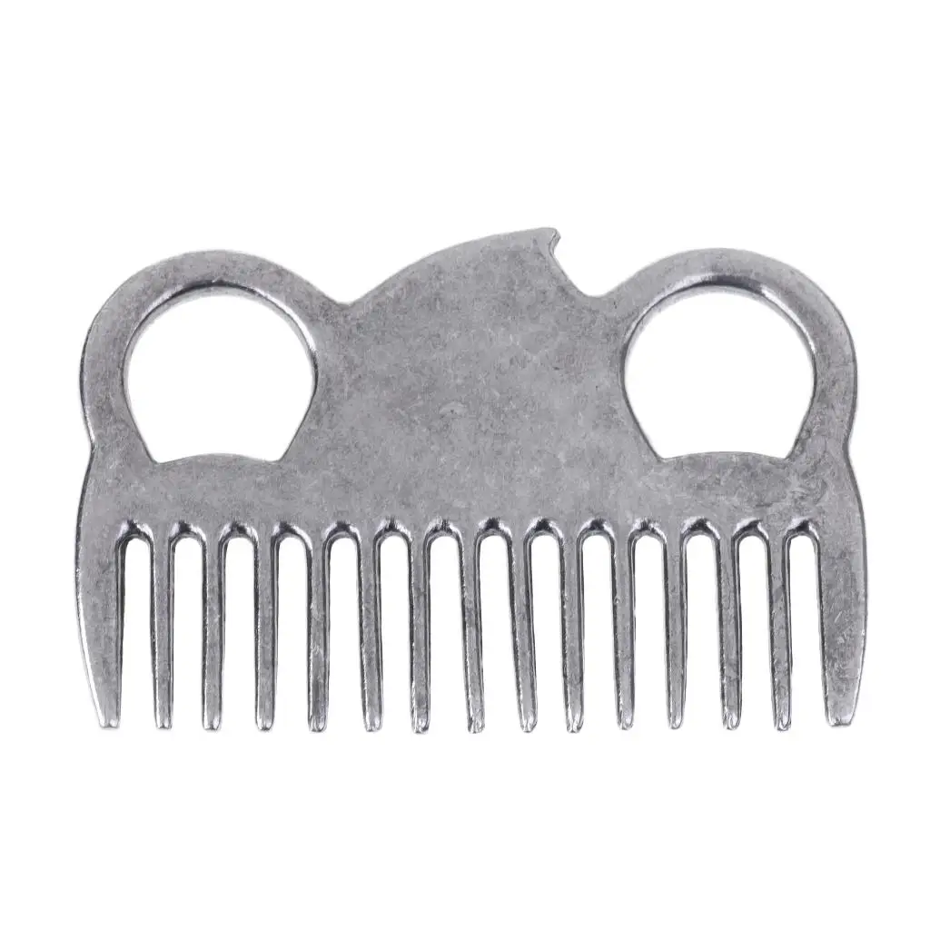 Quality Stainless Grooming Comb Tool Curry Comb Accessory