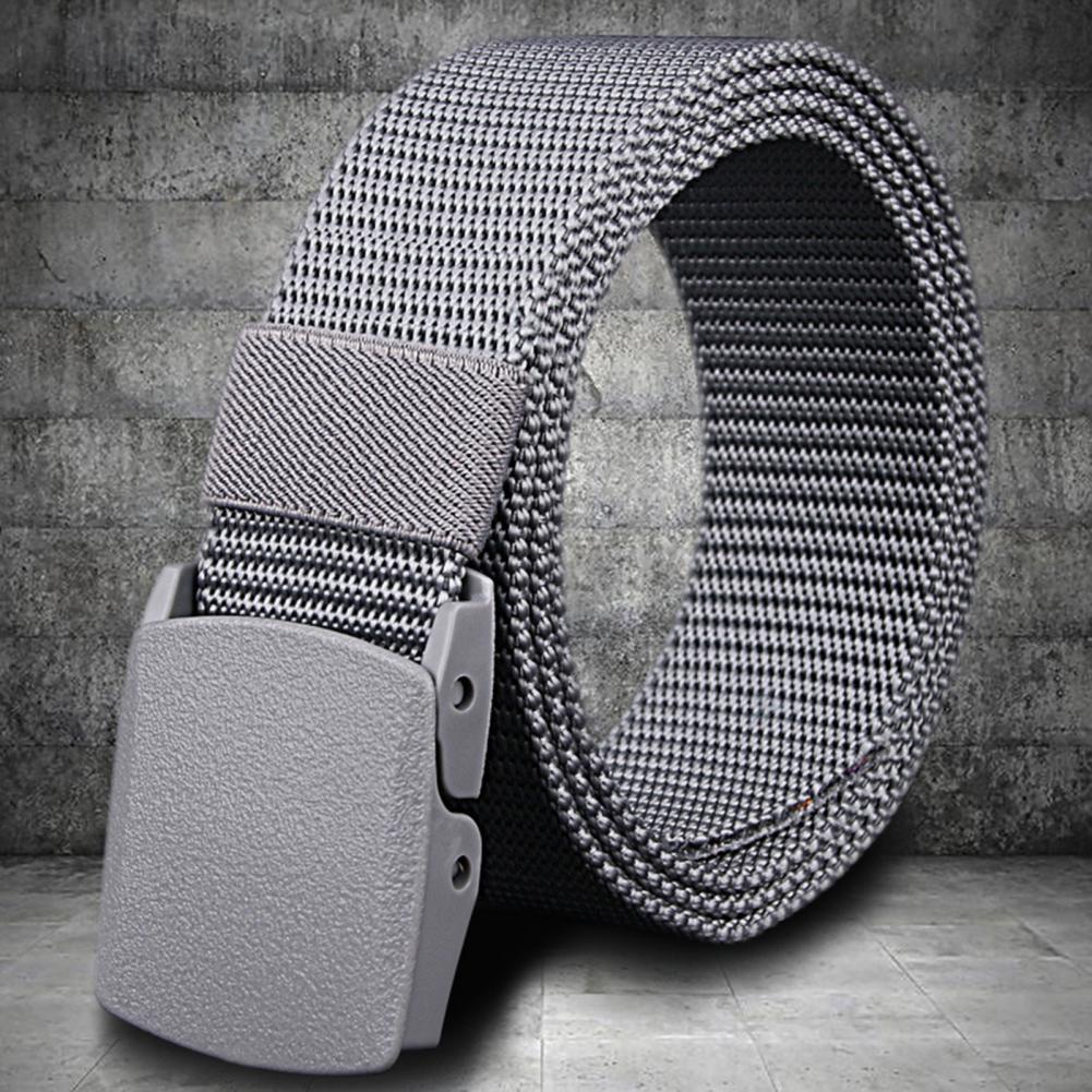 Title 5, Universal Jeans Men Belt Nylon Cloth Fabric Adj...