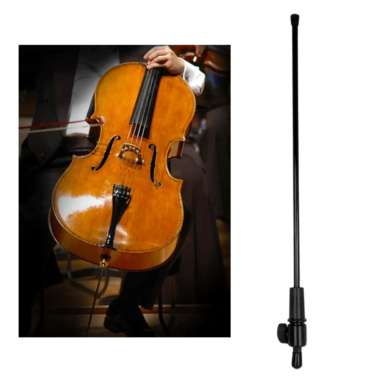 Professional Cello Endpin Replace Parts Accessory Musical Instrument for Teens Kids Beginners Adults Musicians