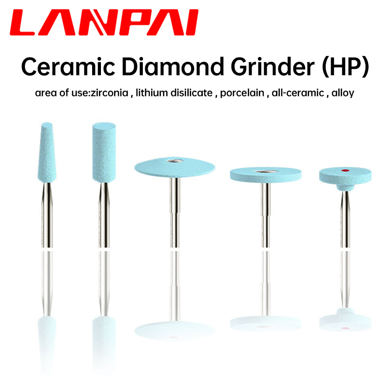 Best of Lanpai Dental Polishers Ceramic Diamond Grinder For Zirconia Polishing Heads HP Dentist Tools Dental Laboratory Medium Grit Reviews & Tips