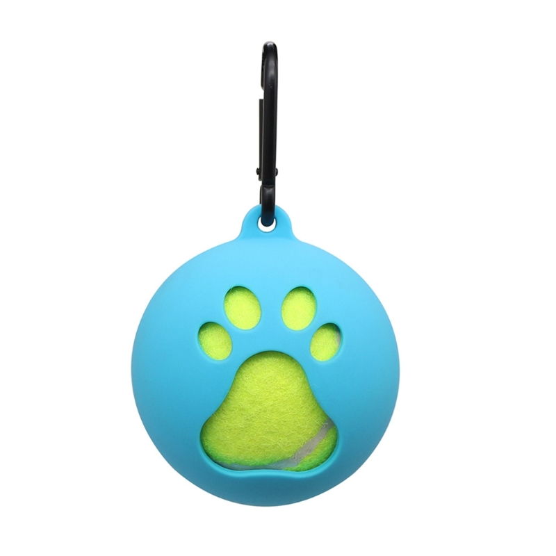 Tragbarer Haustierball-Abdeckungshalter mit Hundeleinenbefestigung. Standard-Tennisballhalter für einfache Outdoor-Abenteuer – Detail 2
