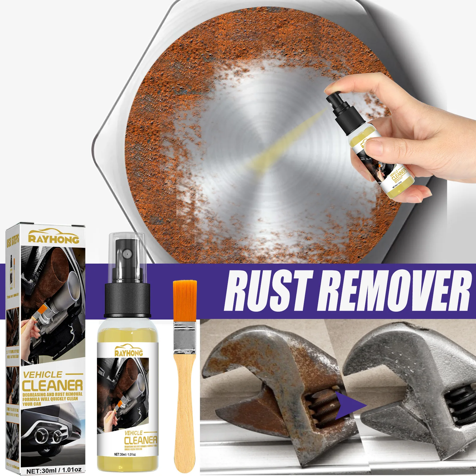 Rust cleaner spray как пользоваться фото 21