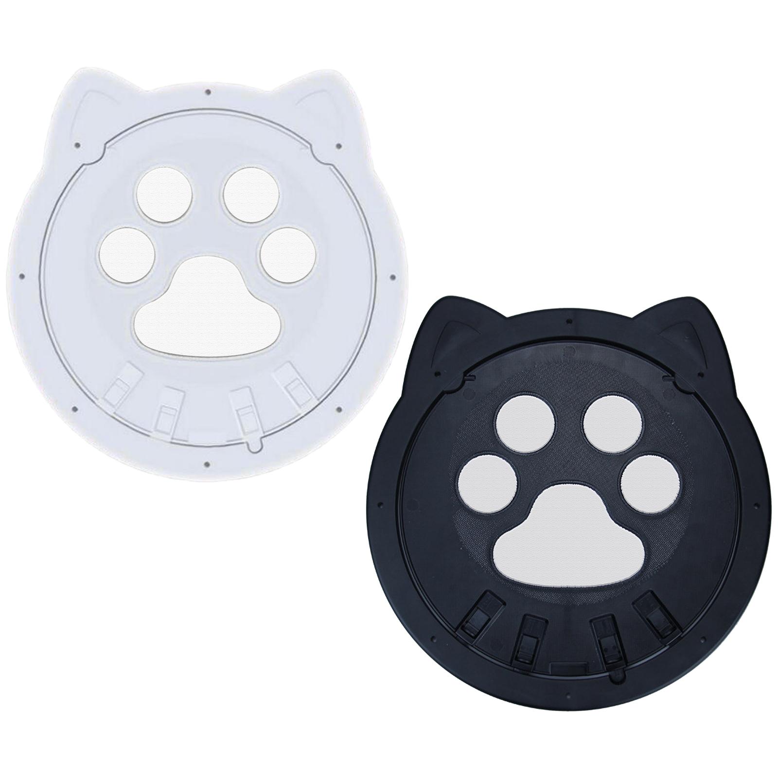 Small Dog Cat Flap Door Pet Supplies Safe Doggie Gate Magnetic Pet Doors