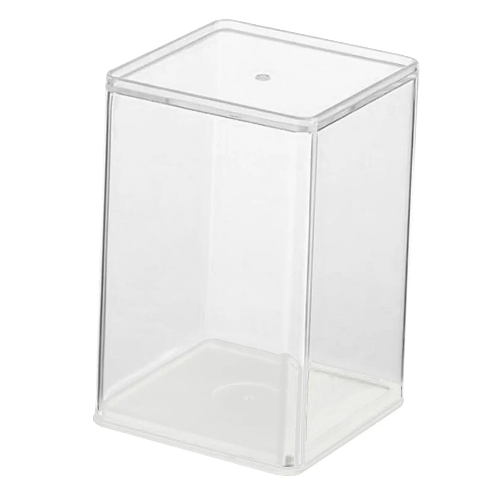 Transparent Acrylic Case Display Box Shelves Free Standing Stand Protection Dust Cabinet for Toys Collectibles Adult Kids