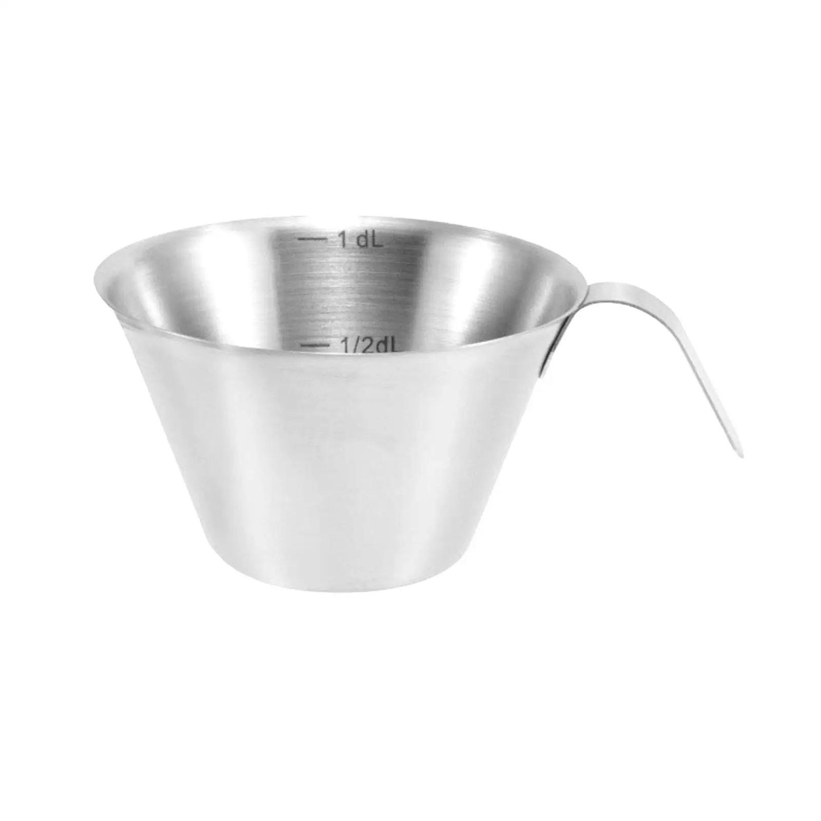 Stainless Steel Coffee Measuring Cup Pouring Cup Portable Espresso Accessories Mini Measuring Cup for Cooking Bar Tea Barista