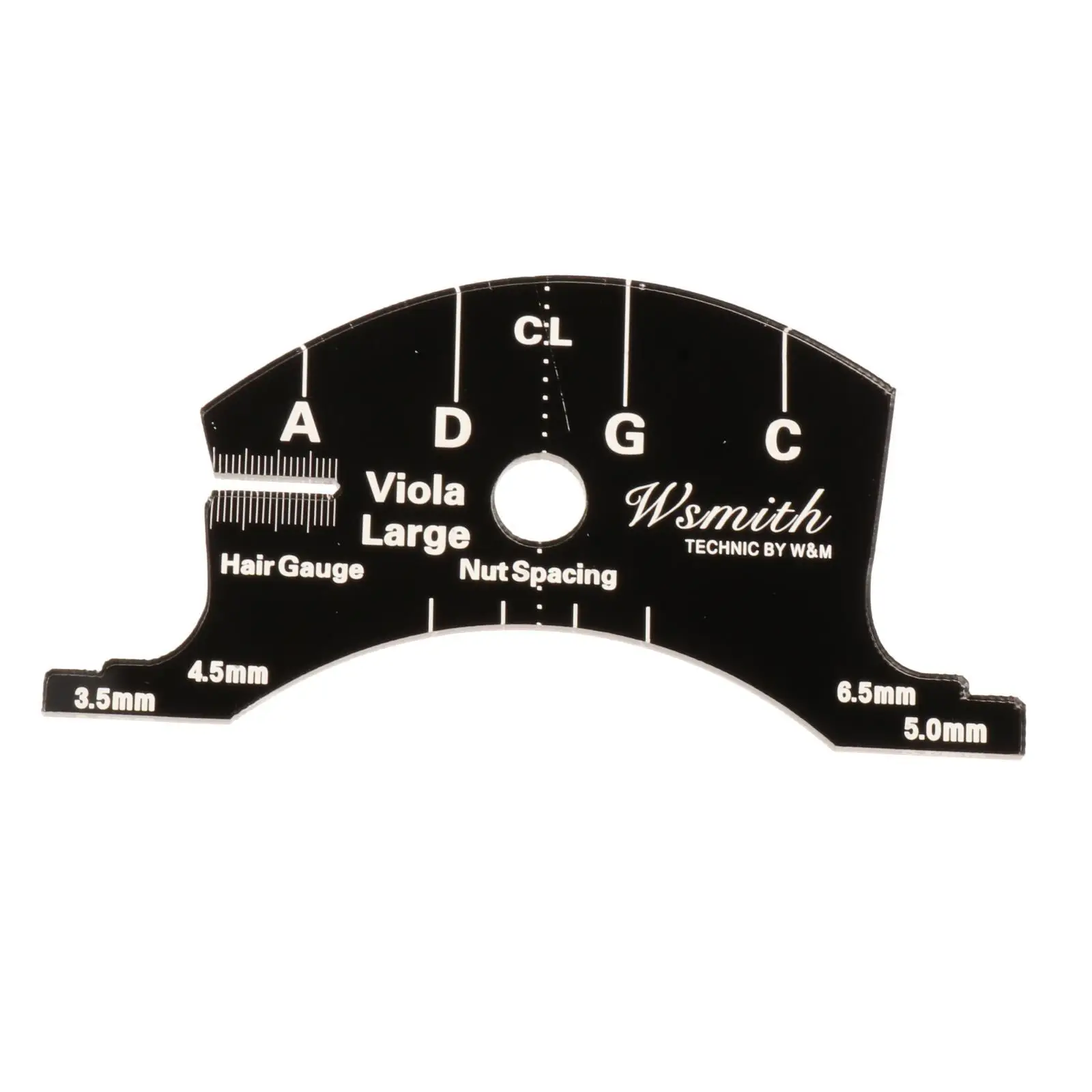 Violin String Bridge  Template Reference for 1/2 3/4 4/4 Violins Bass