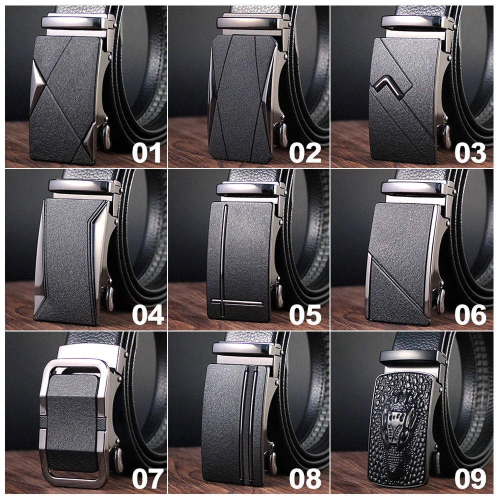 Title 9, Men Belts Automatic Buckle Belt Genune Leather ...