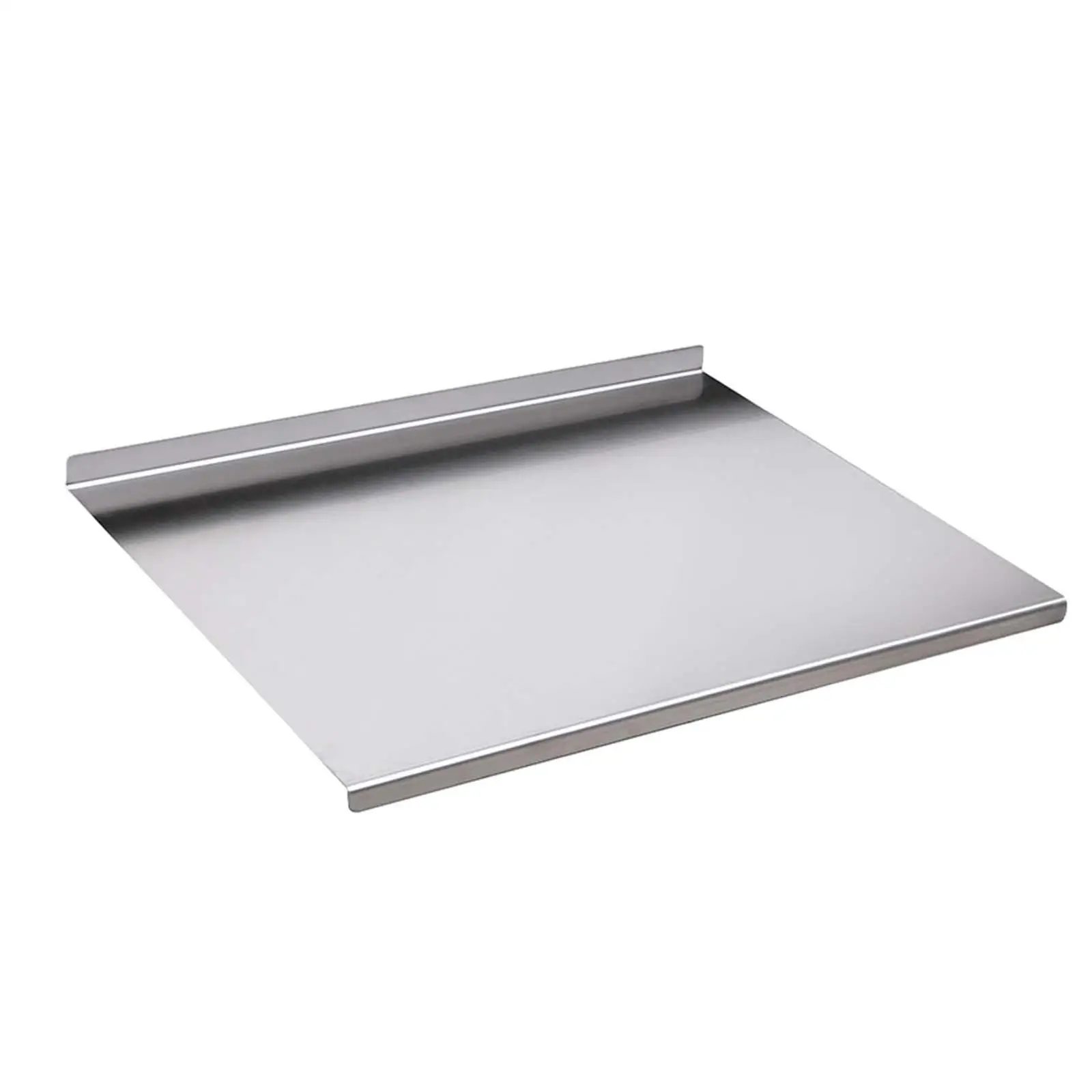 Stainless Steel Chopping Board Easily to Clean Pizza Biscuits Board Heavy Cutting Board Nonstick Baking Board 40cmx30cm