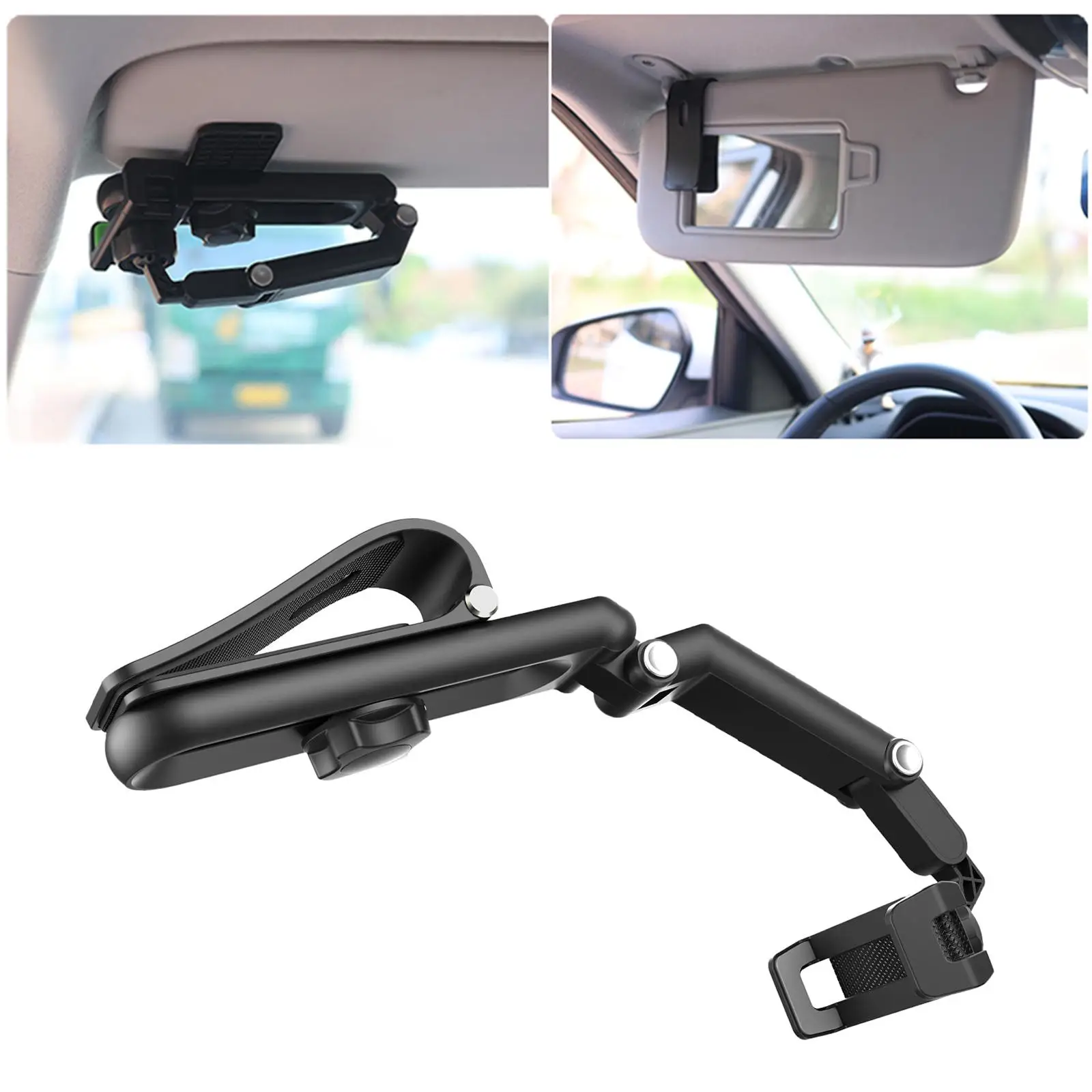Car Clip 360 Rotating Adjustable for Rearview Mirror Dining Room Bedroom