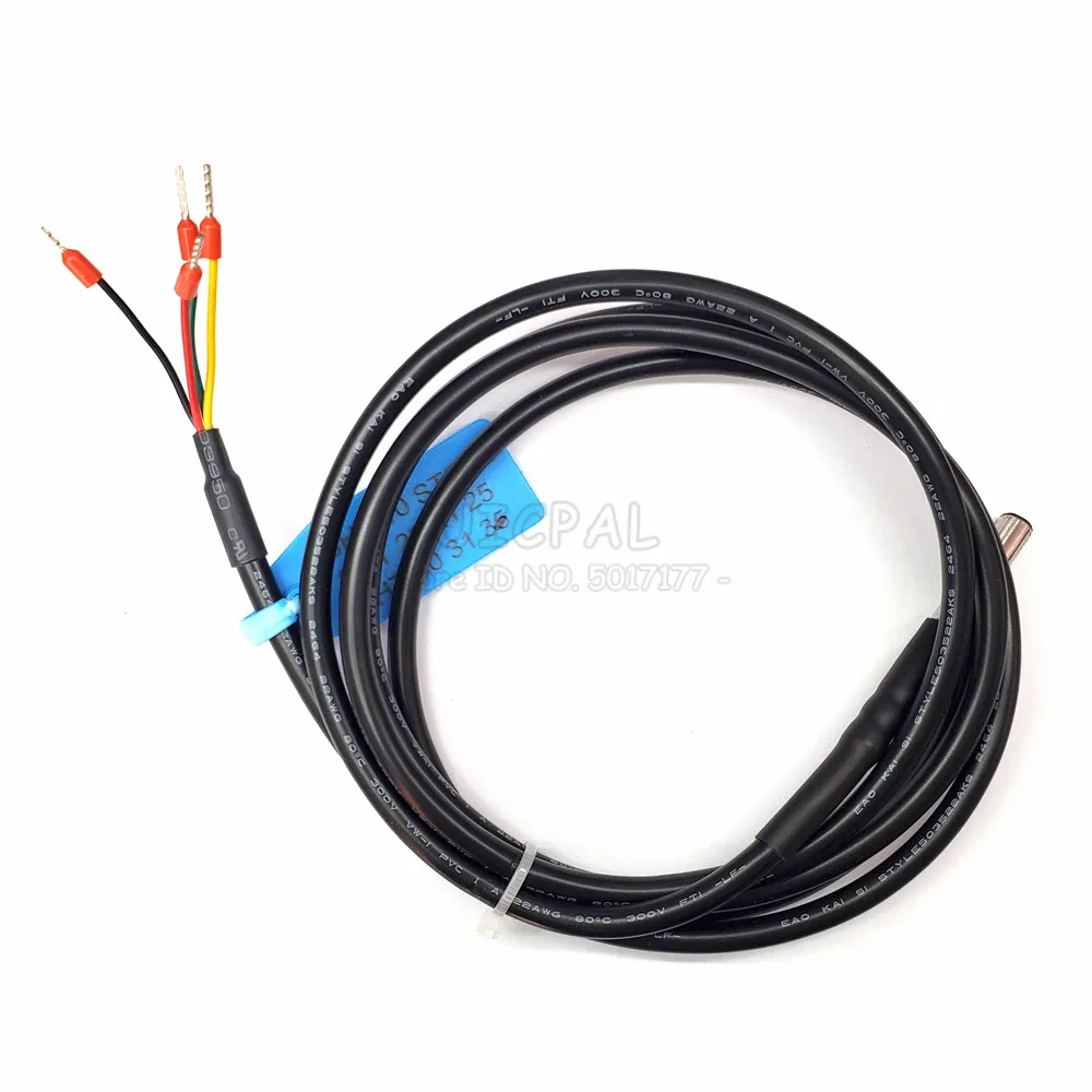 Sht31 temperatur feuchtigkeit sensor sonde kabel wasserdicht ip67 304 rostfreie digitale kapazitäts sensoren oem länge i2c ausgang – Detail 4