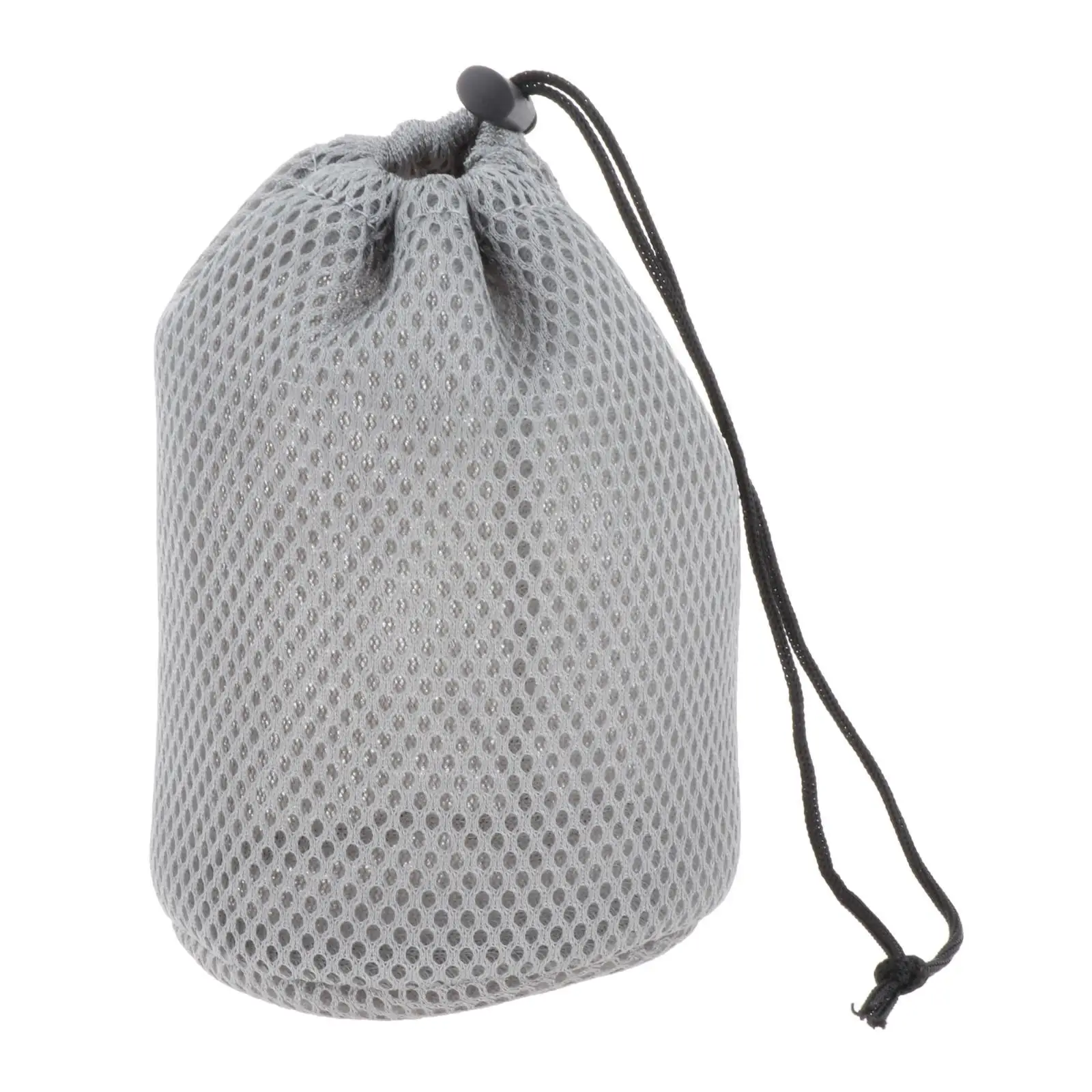 Portable Mesh Drawstring Bag Stuff Storage Sack Pouch  Pot Pan Carrier
