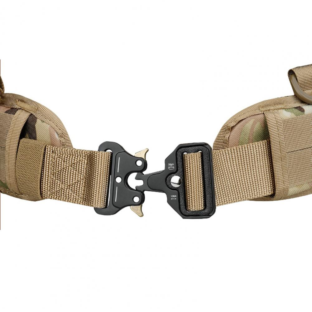 MOLLE-cinto militar tático para homens, cinto de