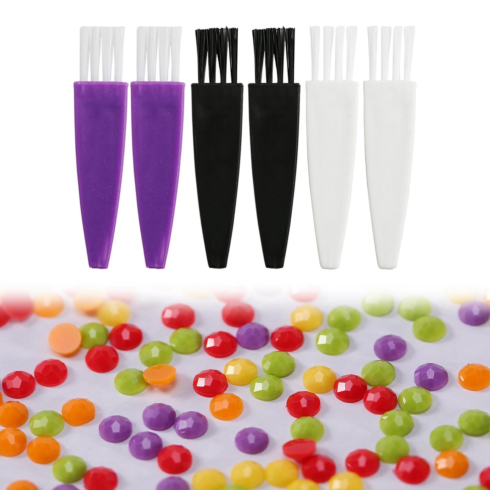 Diamond Painting Point Drill Brush Durable ABS Diamond Painting Cleaning Brush for Home Cross Stitch Desk Cleaning Accessories