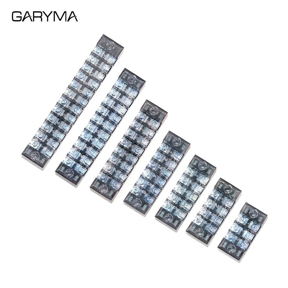 600v 15a Barriere streifen klemmen block zweireihiger Schraub drahtst ecker tb-1. 5 tb1504 tb1505 tb1506 tb1508 tb1510 tb1512 – Detail 2
