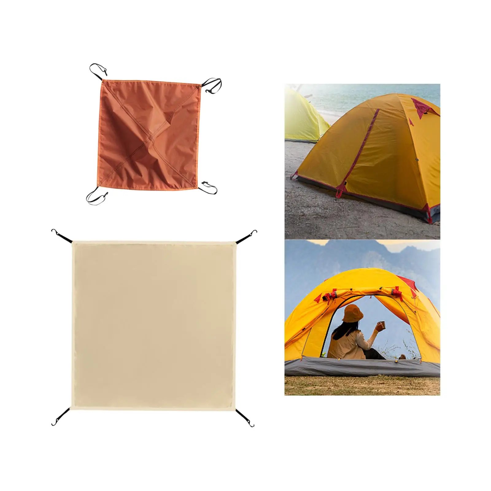 Beach Tents Top Cover Canopy Beach Tent Shade Cover Replacement Waterproof Dome Tent Cover for Hiking Backpacking Holiday