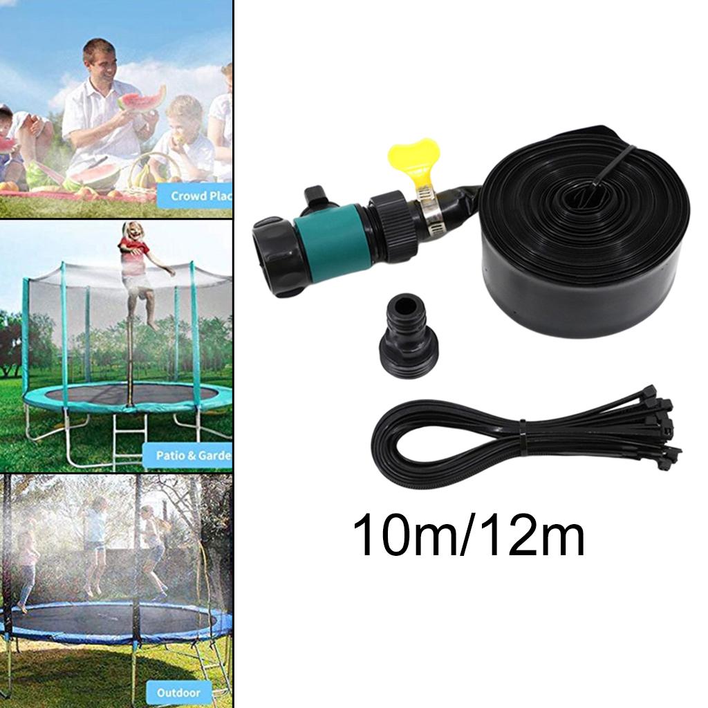 Trampoline Sprinklers Sprayer with Instruction Fun for Backyard Children's Water Entertainment 8-12 Years Boys Girls Kids