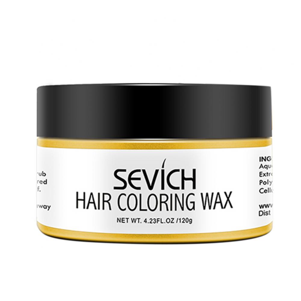 Description Picture 4 of item2019 100g Temporary Hair Color Wax Men DIY Hairstyle Mud Molding Paste Dye Cream Gel