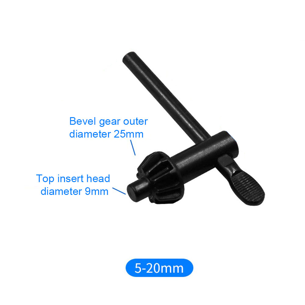 Electric Hand Drill Chuck Wrench Tool 0.3-4mm 0.6-6mm 1.5-10mm 1.5-13mm 3-16mm 5-20mm Drill Chuck Keys Lathe Accessories
