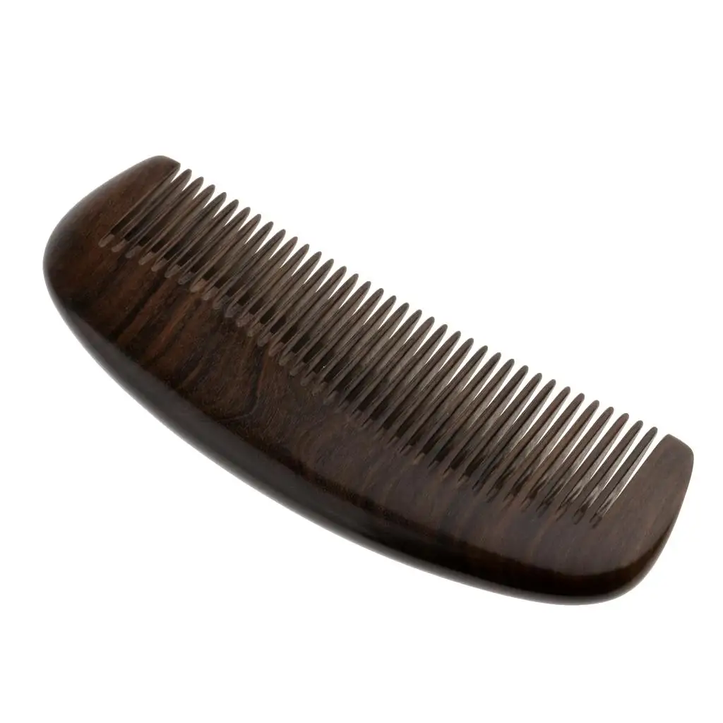 2X Chacate Preto Handheld Fine Hair Brush Anti-Static Scalp Massage Comb