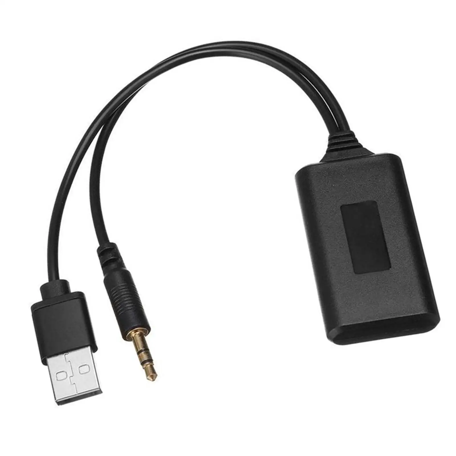 Bluetooth Radio Cable Adapter USB 3.5mm Fits for E90 E91 E92 Black