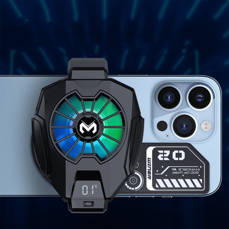 Accessoire Pour Téléphone Mobile GENERIQUE Refroidisseur De Téléphone Portable Radiateur USB Blanc