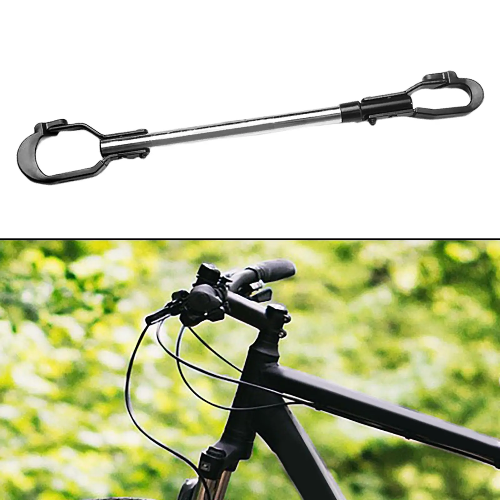 Cross-Bar Frame Bike Carrier Rack 22.5