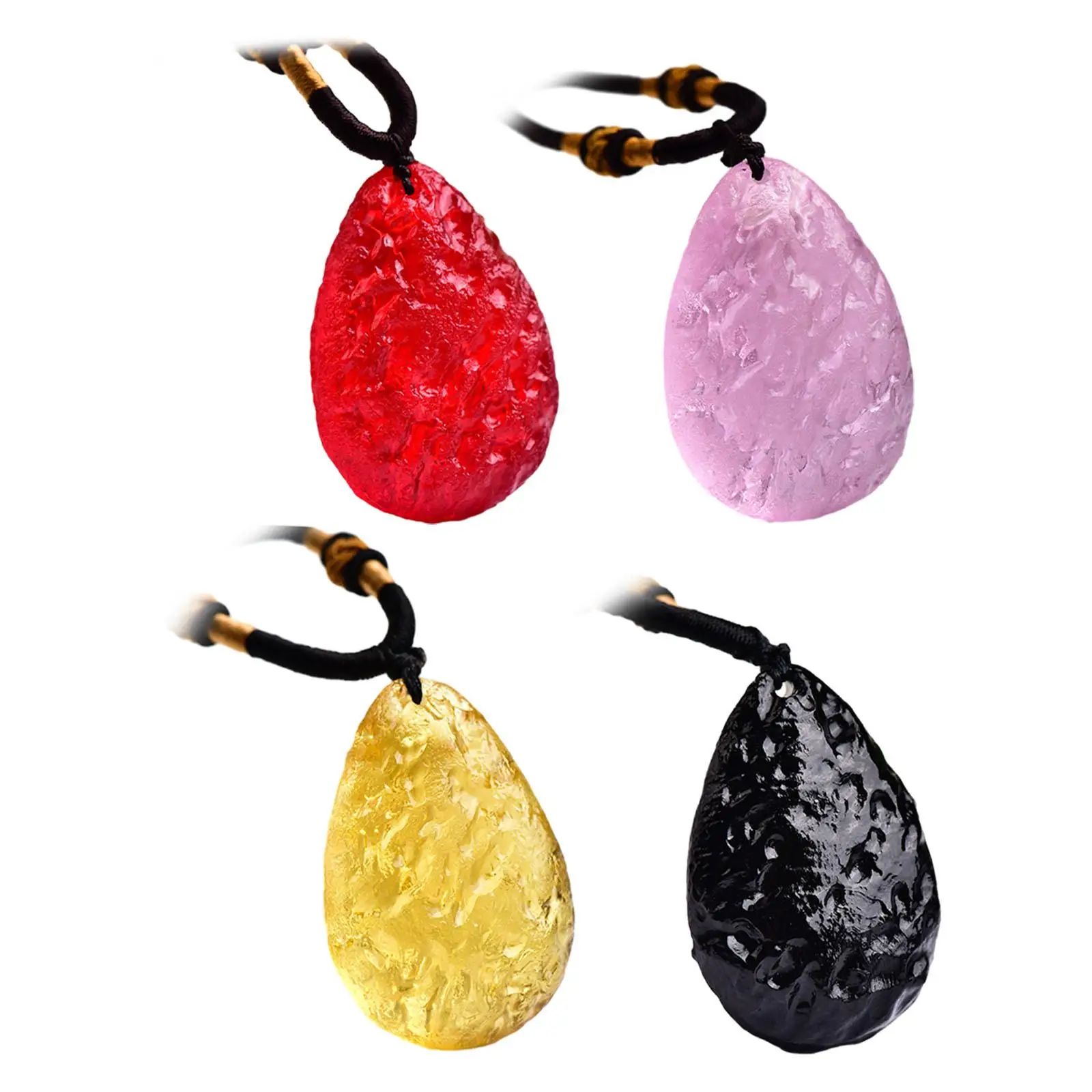 Pendant Necklace Fashion Jewelry Trendy Fans Accessories Teardrop Pendant Charm Necklace for Festival Birthday Anniversary