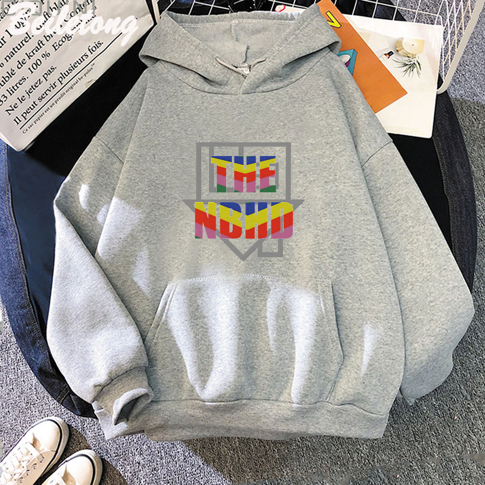 Nbhd hoodies engraçado impressão unissex moda feminina