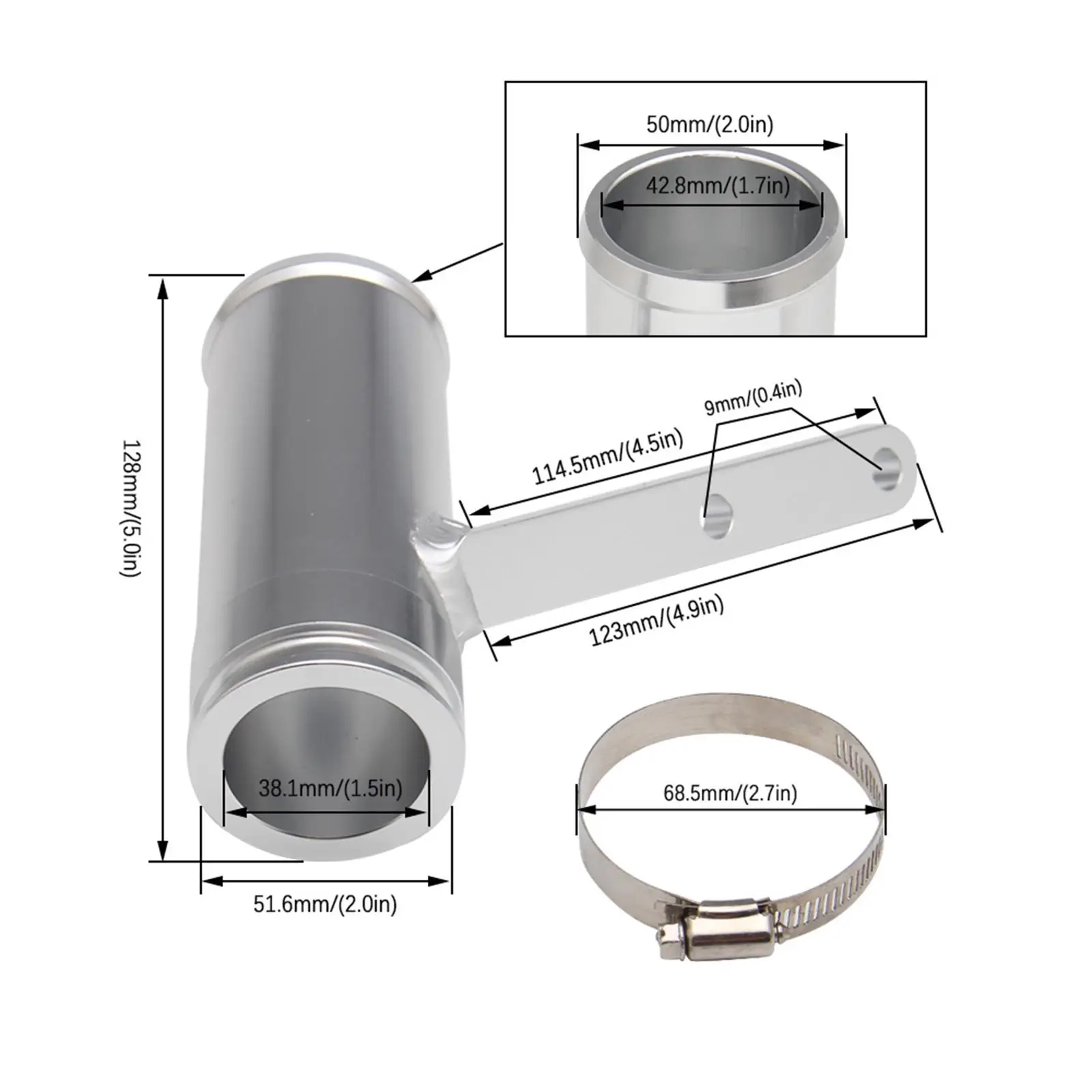 Automotive Turbo Resonator Eliminators 2148685520 Replacement Upgrade Fix Repair for for Freightliner Sprinter