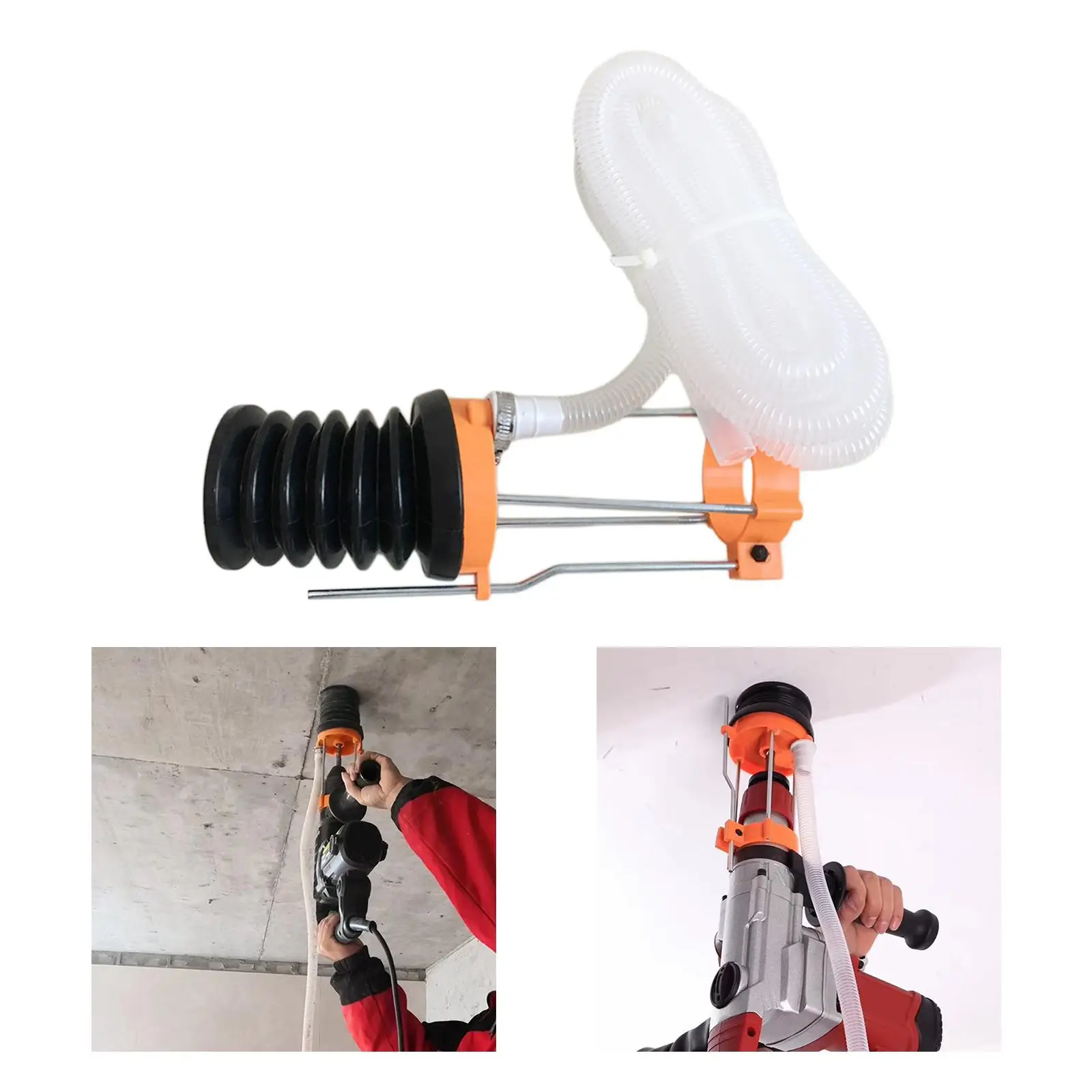Drill Dust Cover Collector, Electric Drill Ash Bowl, Durable, Impact Drill Ash Bowl, Drill Dust Cover for Electric Drill