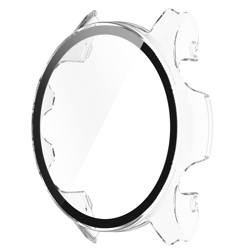 Für Garmin Forerunner 255/255S/955 Gehärtetem Glas einteiliges Shell Schirm-schutz Fall Smart Uhr PC Screen Protector Shell – Detail 8