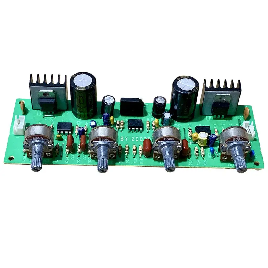 Lovoski Preamplifier Control Board NE4558 HIFI Audio Amplifier Low Noise