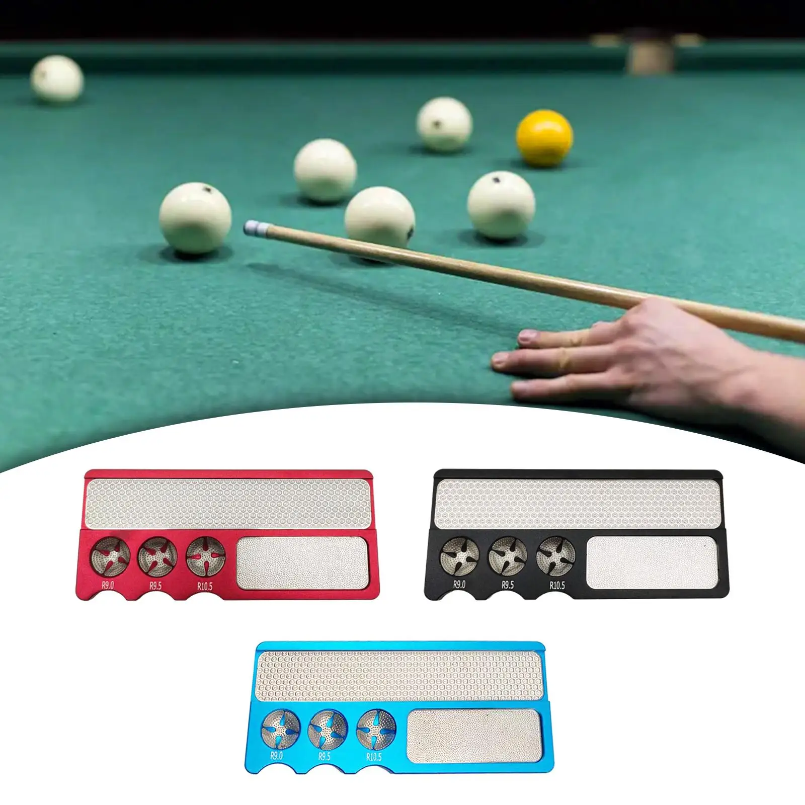 Pool Cue Tip Shaper Durable Pool Tip Repair Tool Billiards Cue Accessories