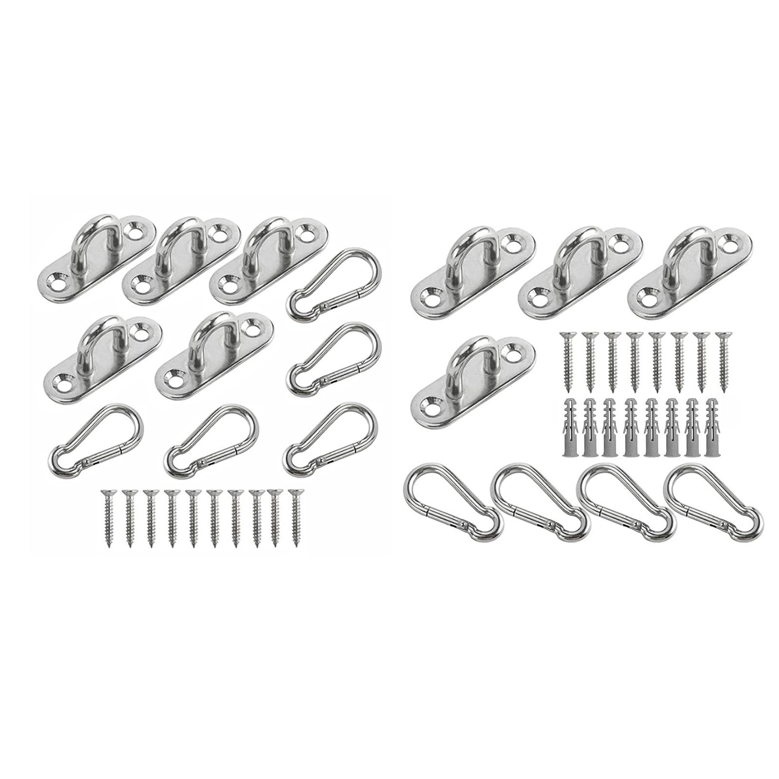 Description Picture 2 of itemPad Eye Plate Heavy Duty Ceiling Hook for Shade Sail Outdoor Activities